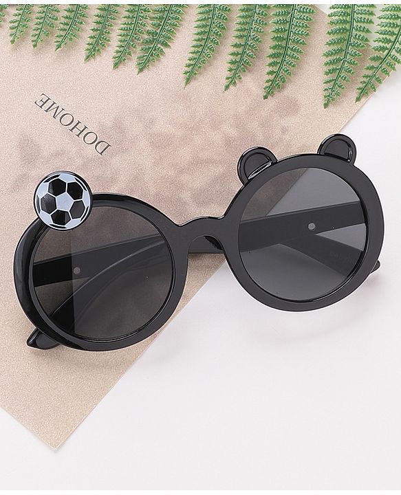 Babyhug Sunglasses  with Football Applique  - Black