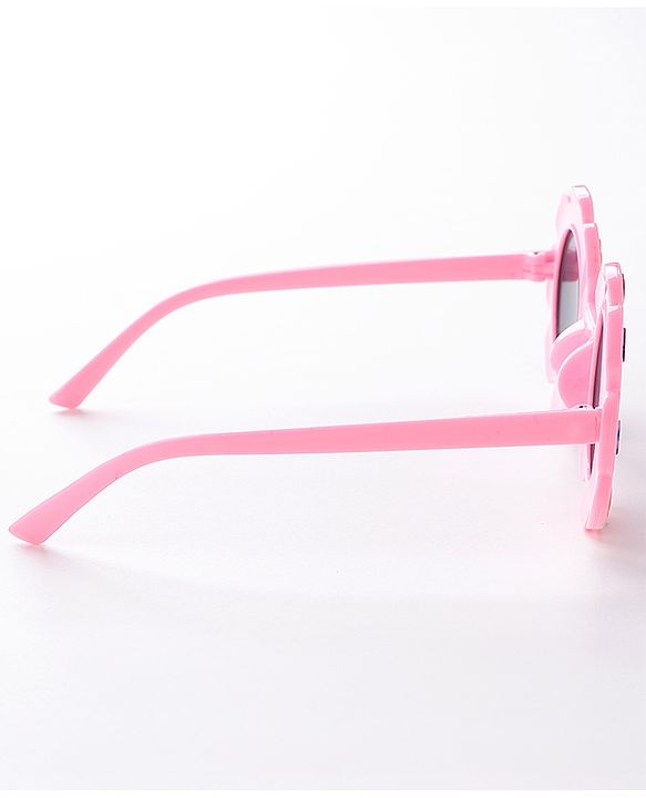 Babyhug Heart Designed Sunglasses - Pink
