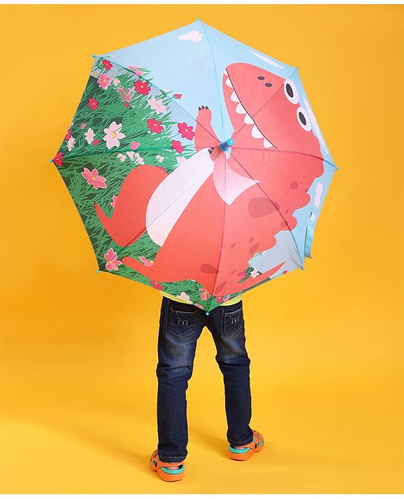 Babyhug  Umbrella  Dino Print - Multicolor