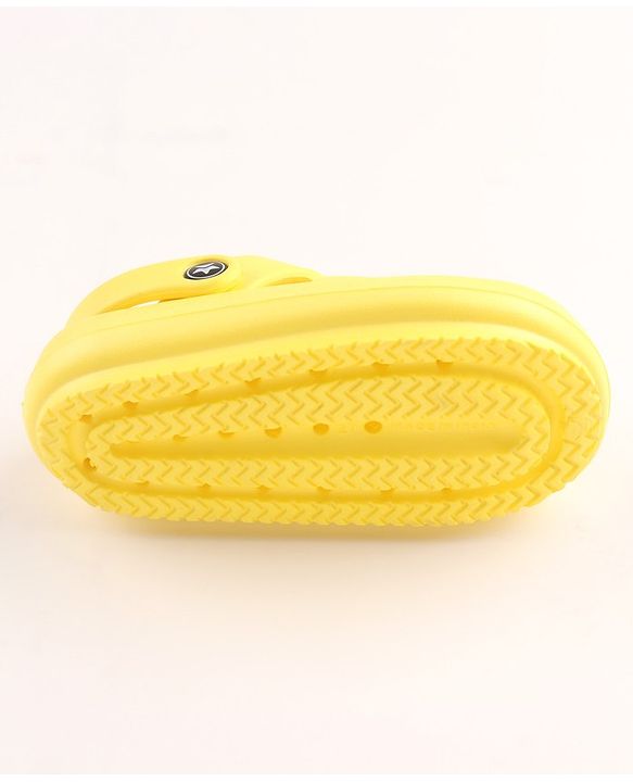 Cute Walk by Babyhug Clogs Dino Patch - Yellow