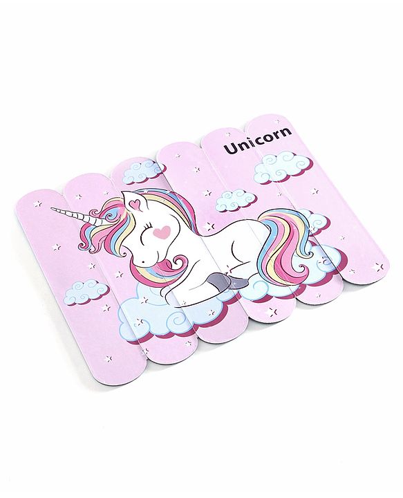 Babyhug Unicorn,Space & Dino Theme 10 Stick Puzzle Set- 30 Sticks