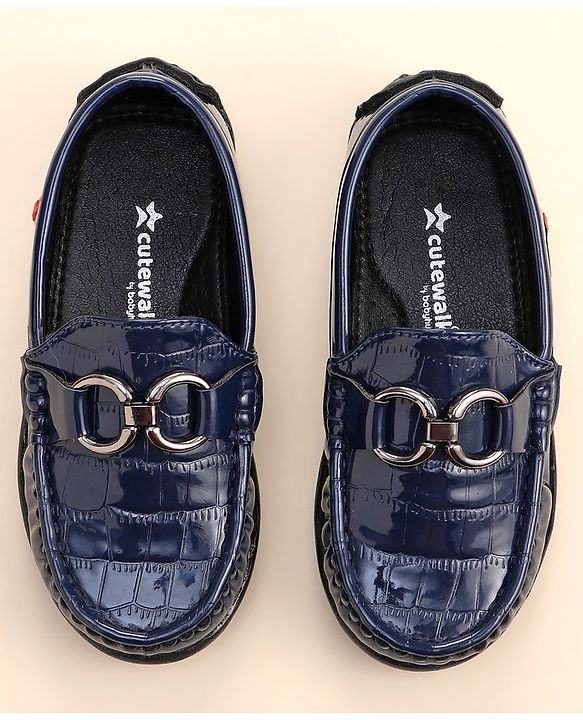 Cute Walk by Babyhug Slip On Loafers - Blue