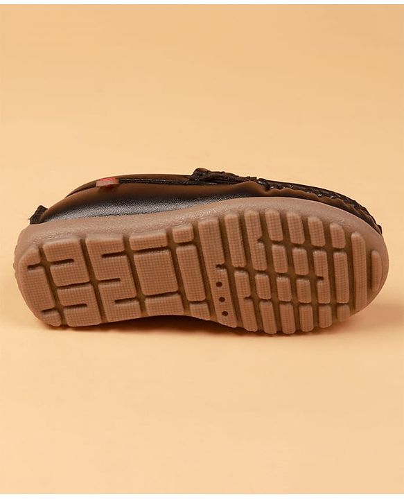 Cute Walk by Babyhug Slip On Formal Shoes -  Black