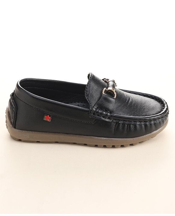 Cute Walk by Babyhug Slip On Formal Shoes -  Black