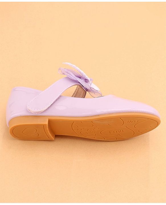 Cute Walk by Babyhug Ballerina with Velcro Closure  - Purple