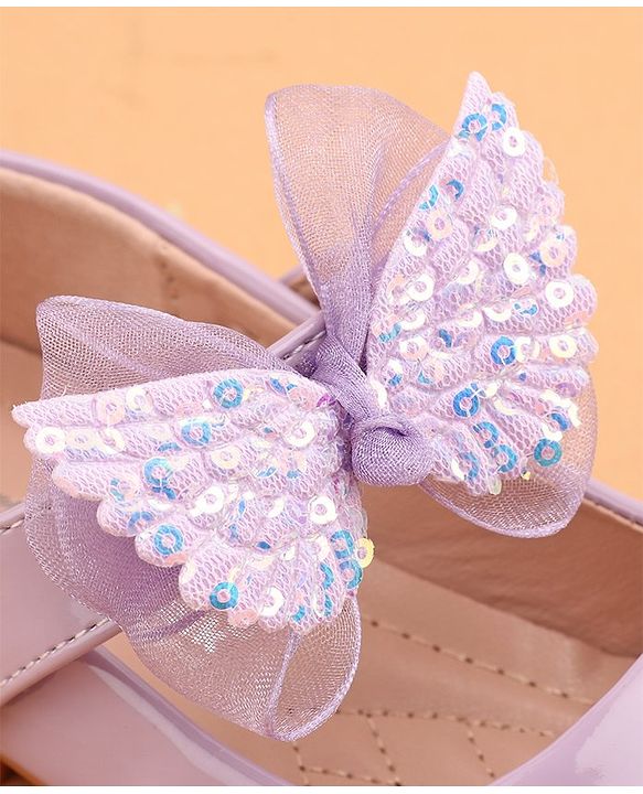 Cute Walk by Babyhug Ballerina with Velcro Closure  - Purple