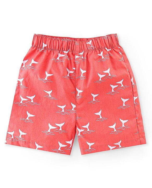 Babyhug Cotton Poplin Woven Boxer Dino & Basketball Print Pack of 3 - Multicolor