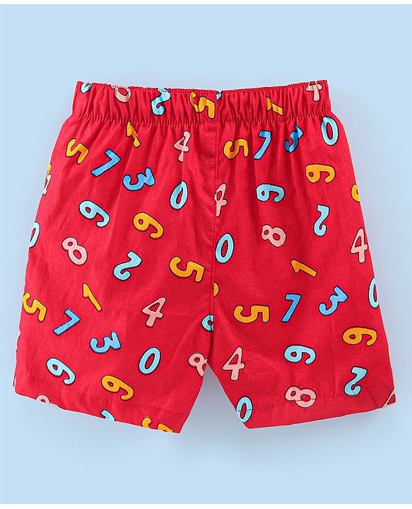 Babyhug Cotton Poplin Woven Boxer Car Print Pack of 3 - Multicolor