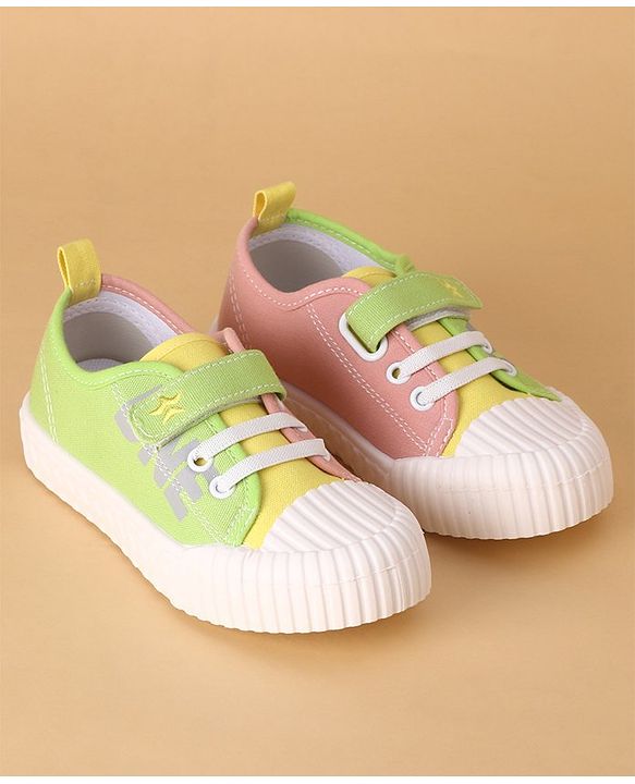 Cute Walk by Babyhug Velcro Closure Casual Shoes - Yellow