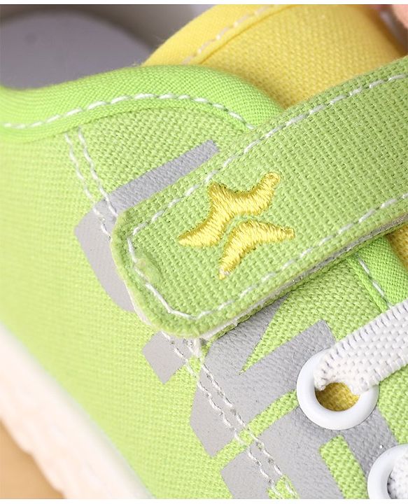 Cute Walk by Babyhug Velcro Closure Casual Shoes - Yellow