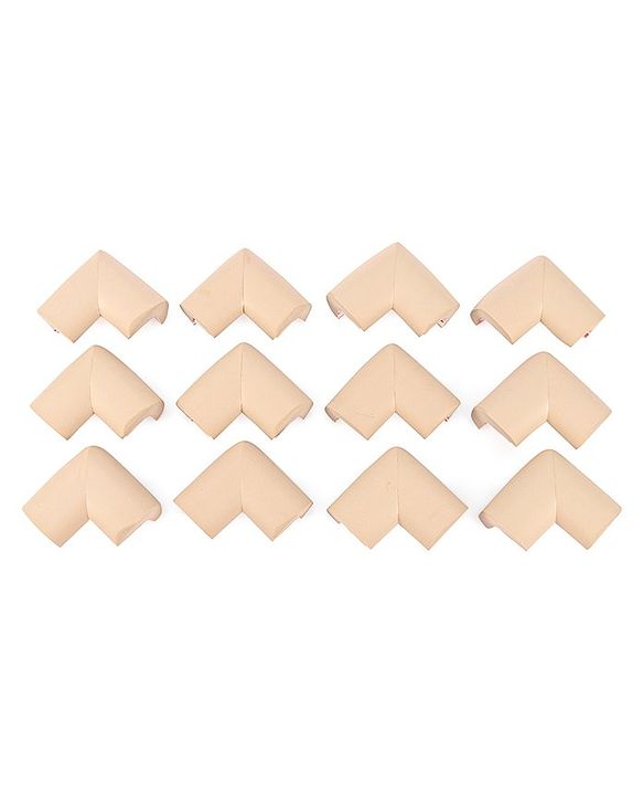 Babyhug Corner & Edge Guards Pack of 12 - Cream