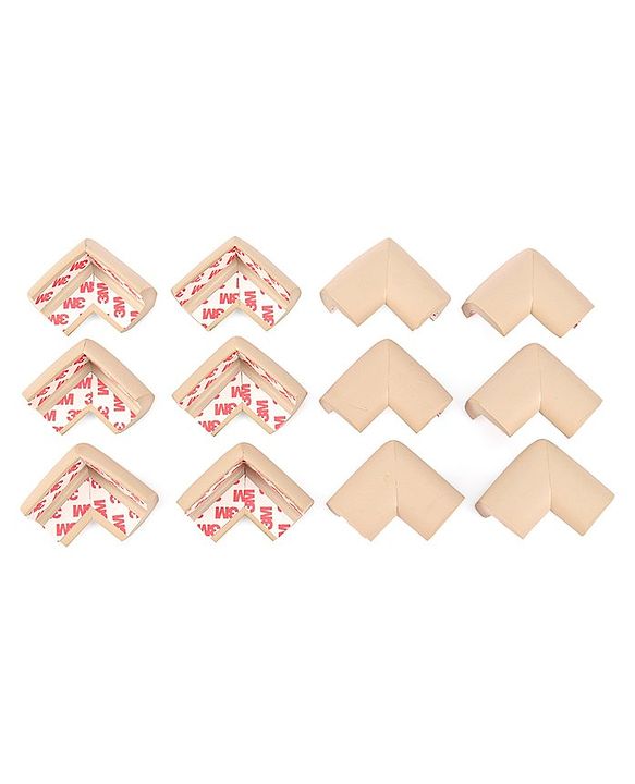 Babyhug Corner & Edge Guards Pack of 12 - Cream