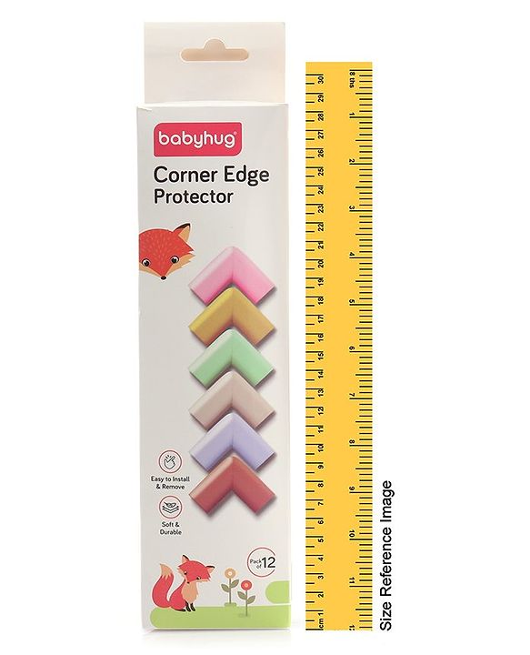 Babyhug Corner & Edge Guards Pack of 12 - Cream