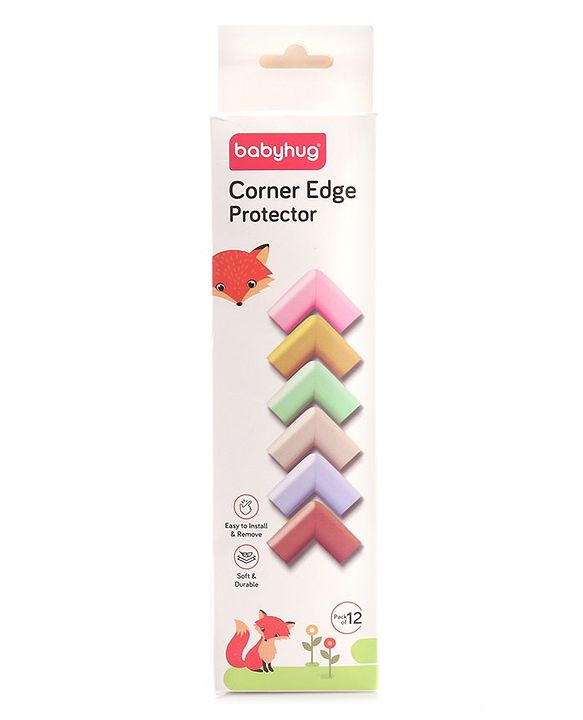 Babyhug Corner & Edge Guards Pack of 12 - Cream
