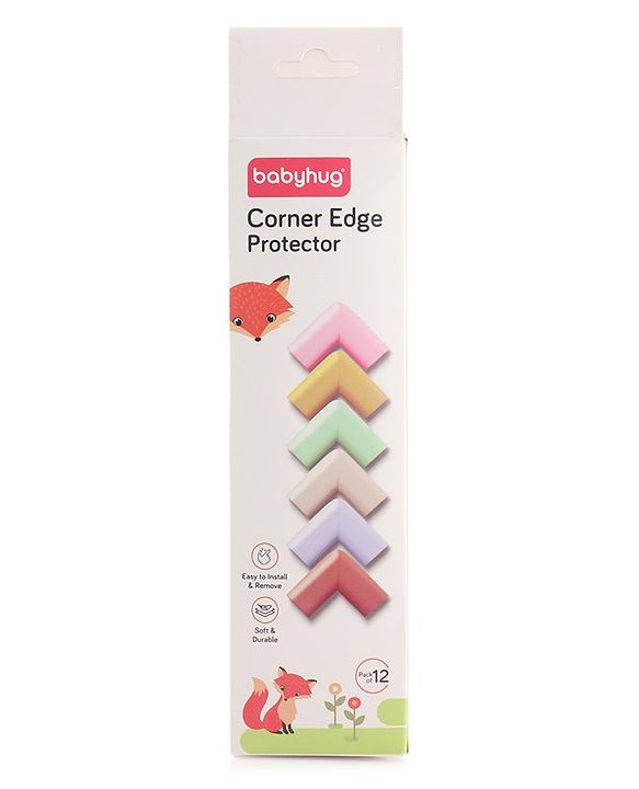 Babyhug Corner & Edge Guards Pack of 12 - Cream