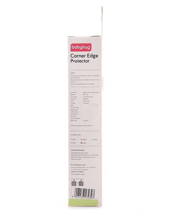 Babyhug Corner & Edge Guards Pack of 12 - Cream