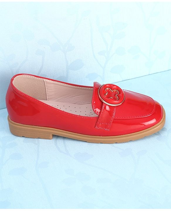 Pine Kids Slip On Ballerina - Red