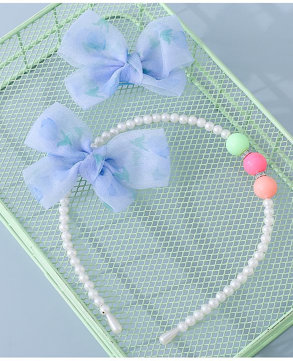 Babyhug Free Size Hair Accessories Combo Set of 3 - Multicolor