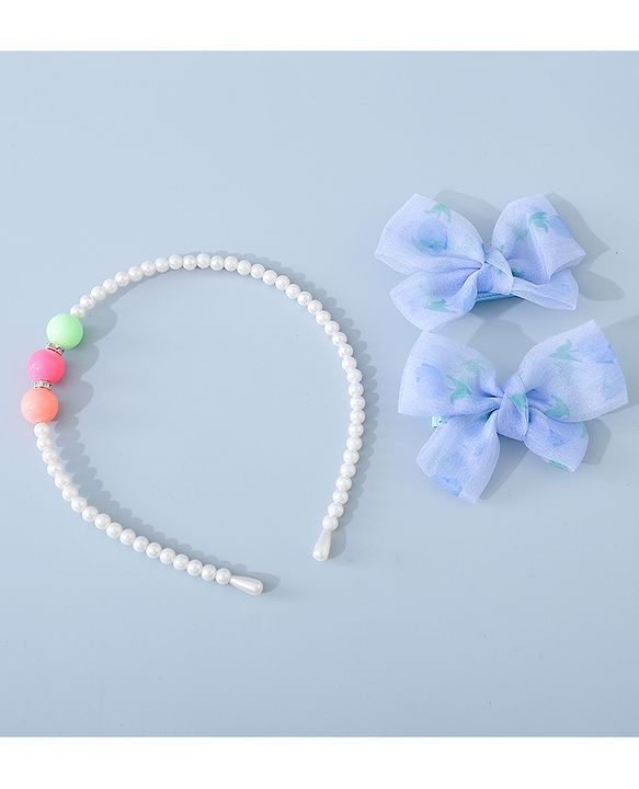 Babyhug Free Size Hair Accessories Combo Set of 3 - Multicolor
