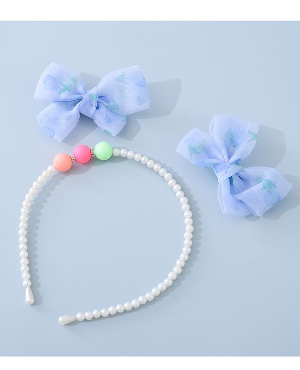 Babyhug Free Size Hair Accessories Combo Set of 3 - Multicolor