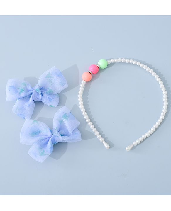 Babyhug Free Size Hair Accessories Combo Set of 3 - Multicolor