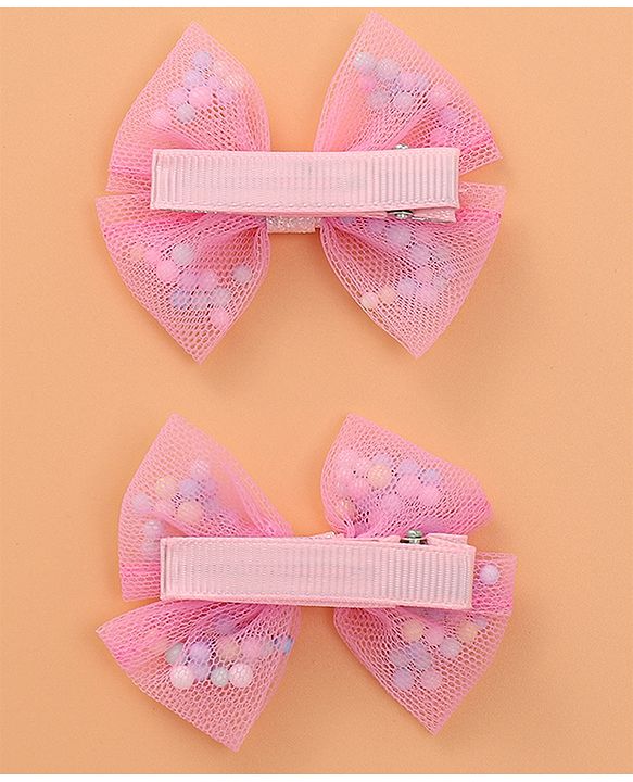 Babyhug Hair Accessories Combo Set with Crown Applique Free Size   -  Multicolor