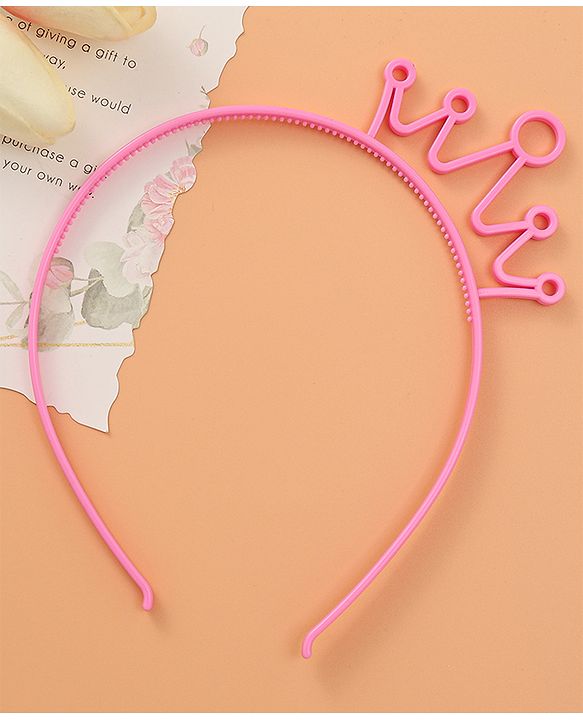Babyhug Hair Accessories Combo Set with Crown Applique Free Size   -  Multicolor