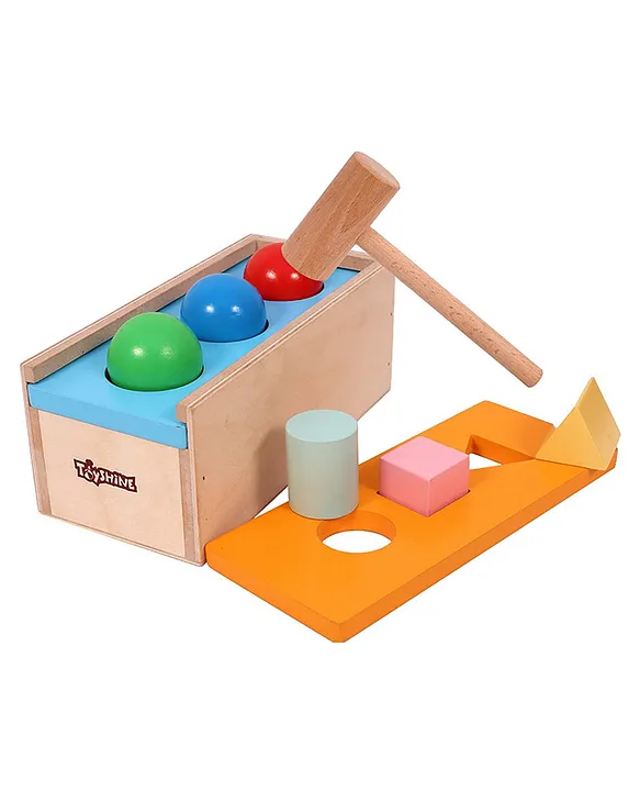 Buy Toyshine Multicolor Wood Sorting Box Online at Best Prices in