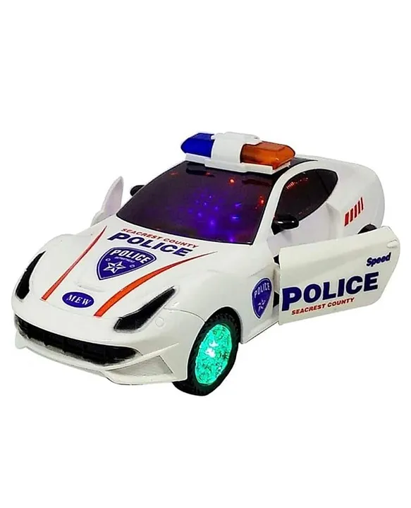 ARCADE TOYS Bump N Go Police Car Toy with Flashing Light Music for Kids Colour may vary Online India Buy Musical Toys for 0 24 Months at FirstCry 15653722