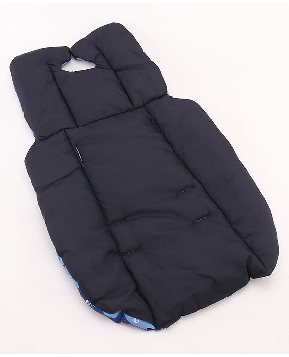 Babyhug Stroller Cushion Sea Print- Blue