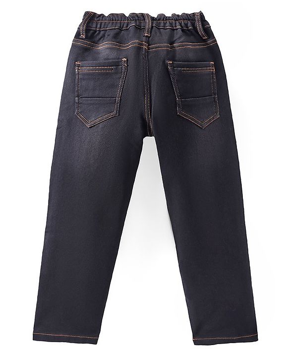 Pine Kids Full Length Washed Denim Jeans - Black