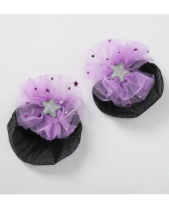 Babyhug Free Size Scrunchies Pack of 2 - Purple