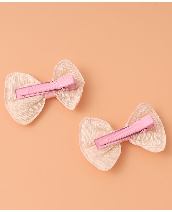 Babyhug Sunglasses  with Bow clips- Multi Color