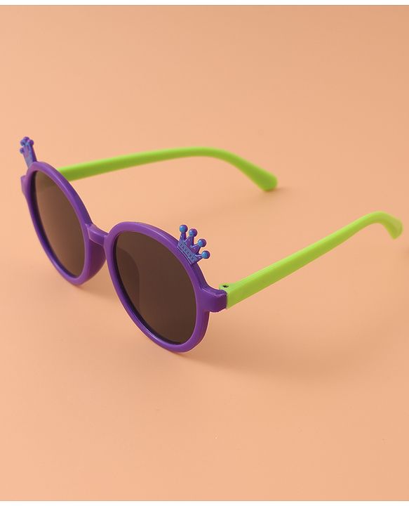 Babyhug Sunglasses  with Bow clips- Multi Color