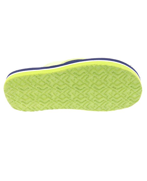 Pine Kids Slip On Flip Flops Palm Tree Print - Dark Blue
