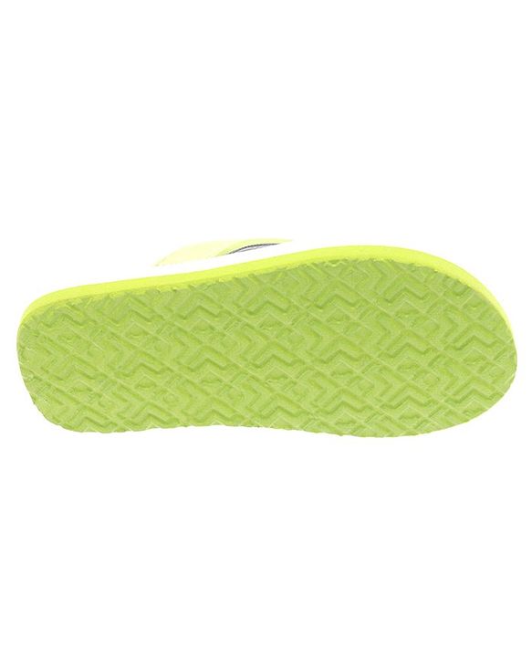 Pine Kids Slip On  Flip Flops Striped -  Sky Blue & Green