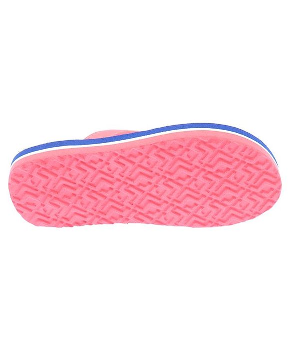 Pine Kids Slip On Flip Flops Floral Print - Blue