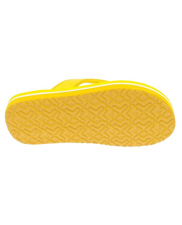 Pine Kids Slip On Flip Flops Floral Print - Yellow