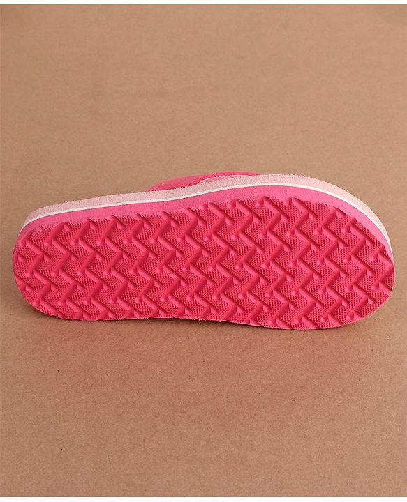 Cute Walk by Babyhug Slip On Flip Flops Butterfly Print - Pink