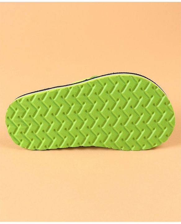 Cute Walk by Babyhug Slip On  Flip Flops Printed- Navy Blue