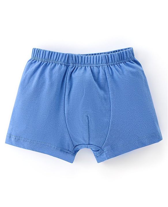 Babyhug 100% Cotton Knit Trunks Stars & Dino Print Pack of 5 - Multicolour