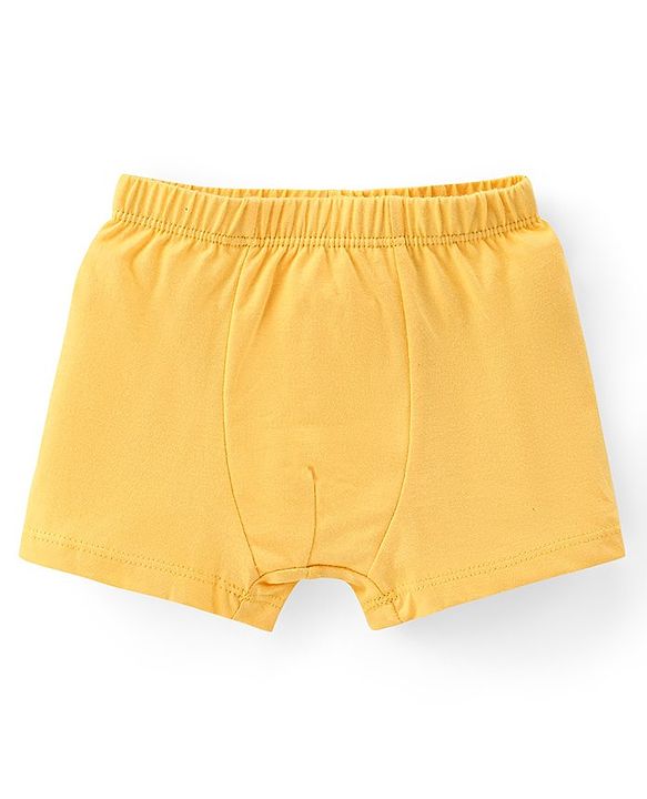 Babyhug 100% Cotton Knit Trunks Stars & Dino Print Pack of 5 - Multicolour