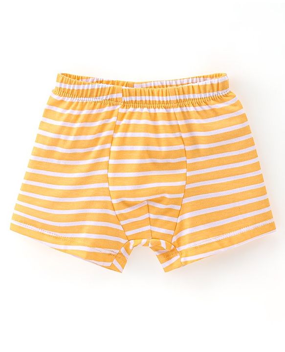 Babyhug 100% Cotton Trunk Star Print Pack of 3 - Multicolour