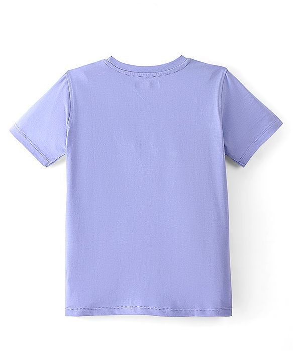 Pine Kids Cotton Knit Half Sleeves T-Shirt Cycling Print - Easter Egg
