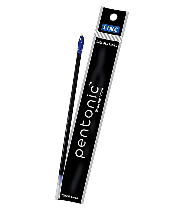 black pen refill linc pentonic gel pen