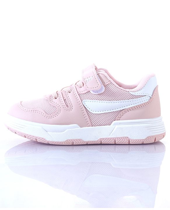 Pine Kids Sneakers Shoes with Velcro Closure - White