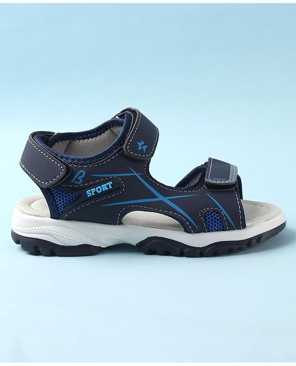 Cute Walk by Babyhug Velcro Closure Sandals - Blue