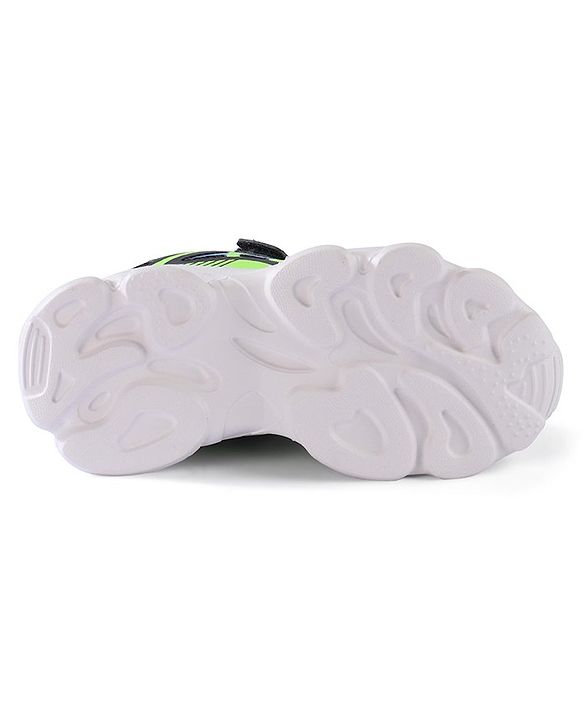 Cute Walk by Babyhug Velcro Closure Sneaker Shoes - Black