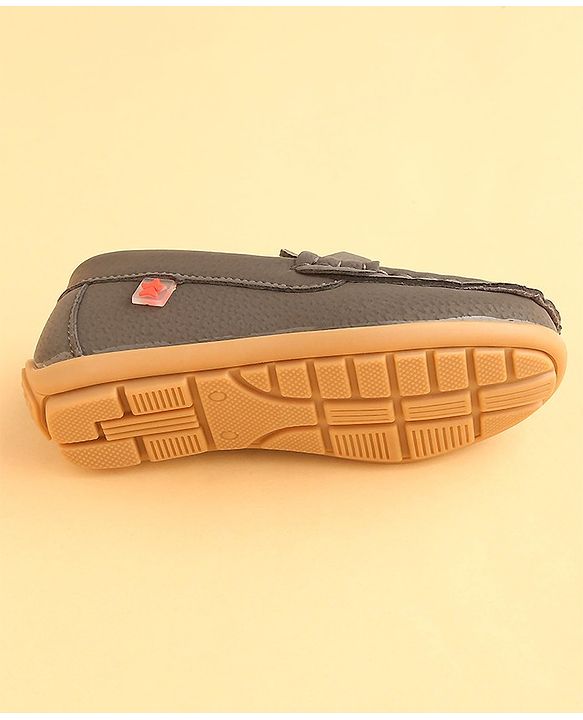 Cute Walk by Babyhug Slip On Formal & Partywear Shoes - Grey