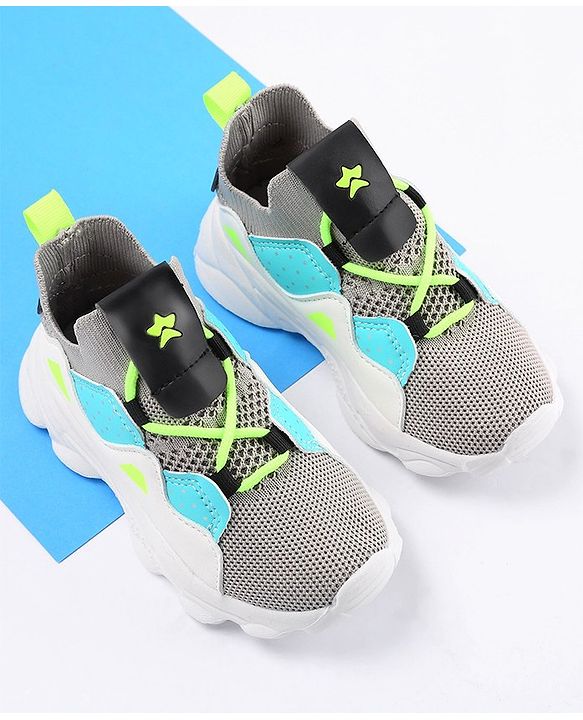 Cute Walk by Babyhug Slip On Sneaker Shoes -  Grey